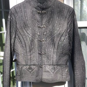 Tahari embroidered jacket